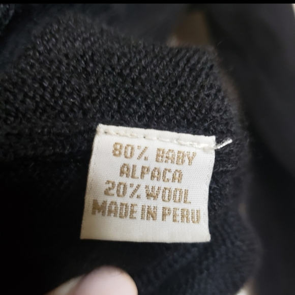 MFH KNITS Baby Alpaca and Wool Cable Knit Sweater - Picture 5 of 6